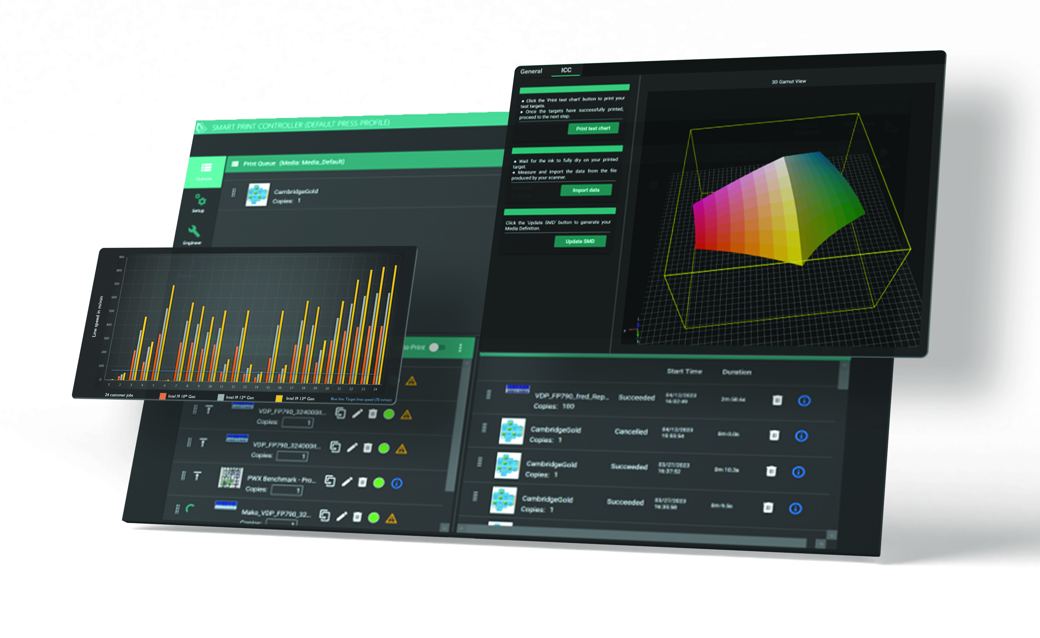 SmartDFE from Helix is a digital front end platform for high-speed,
single-pass, label and packaging inkjet presses.